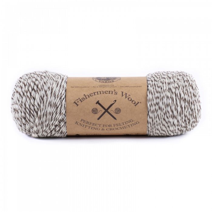 Lion Brand Yarn Fishermen's Wool Oak Tweed