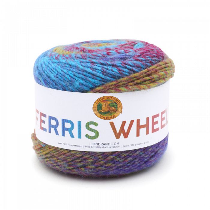 Lion Brand Yarn Ferris Wheel Vintage Carousel