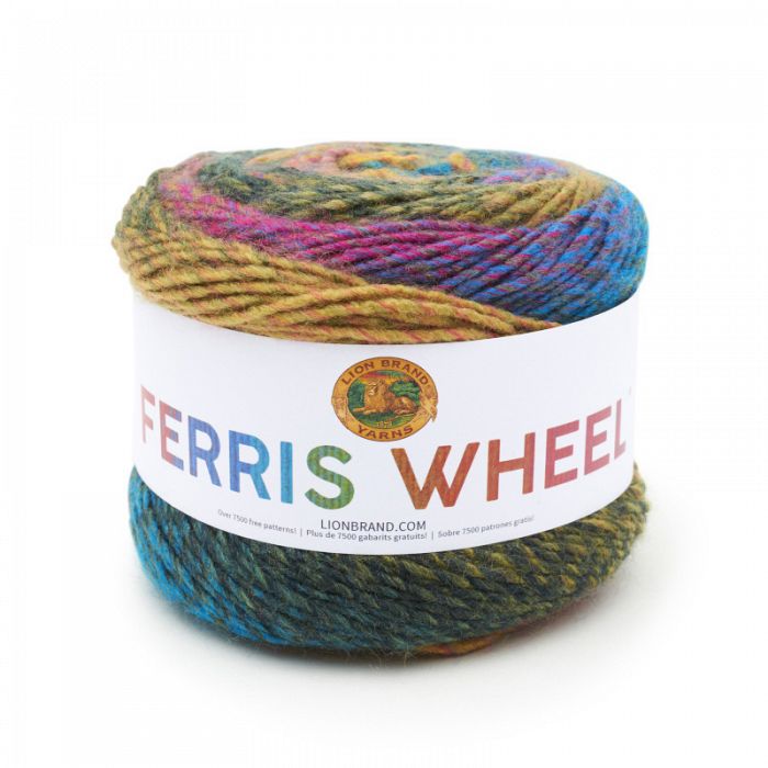 Lion Brand Yarn Ferris Wheel Summer Day