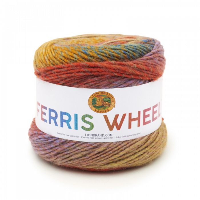 Lion Brand Yarn Ferris Wheel Buttercup
