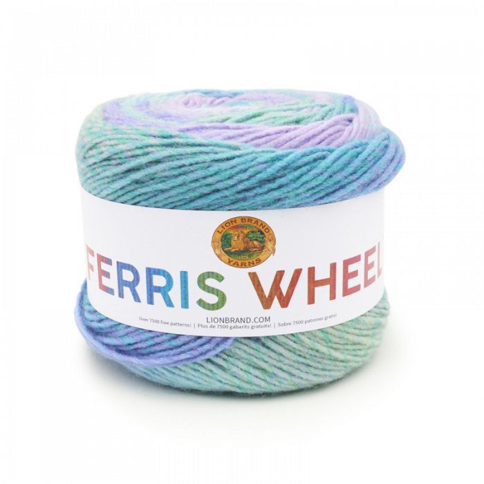 Lion Brand Yarn Ferris Wheel Cotton Candy