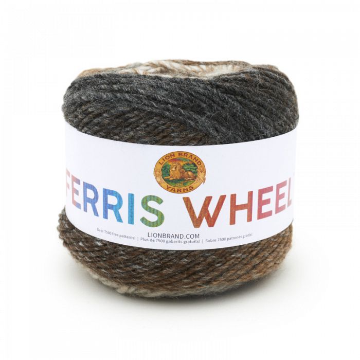 Lion Brand Yarn Ferris Wheel Morning Java