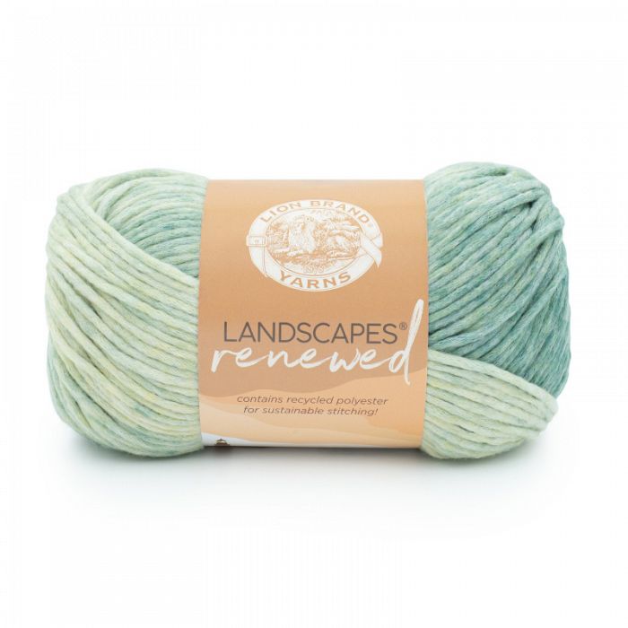 Lion Brand Yarn Landscapes Renewed Sweet Mint