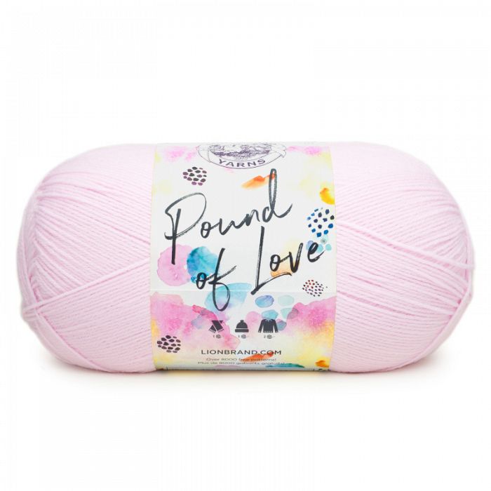 Lion Brand Yarn Pound of Love Pink