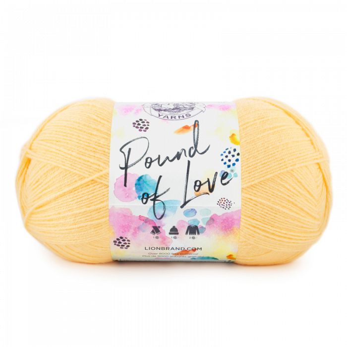 Lion Brand Yarn Pound of Love Honey Bee