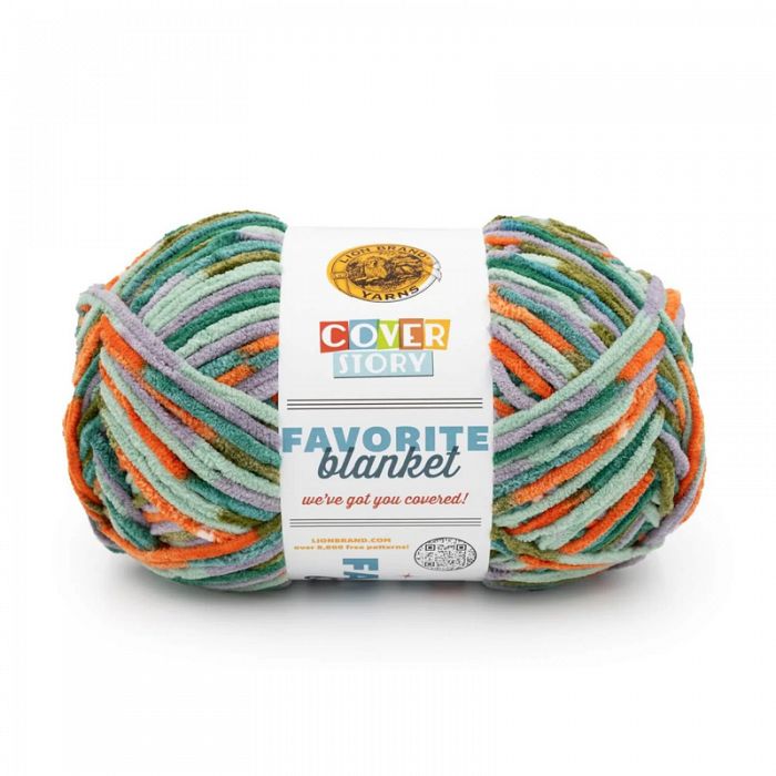 Lion Brand Yarn Cover Story Favorite Blanket Snapping Turtle - Small batch arriving in early November. Reserve your favorite yarn by ordering today.
