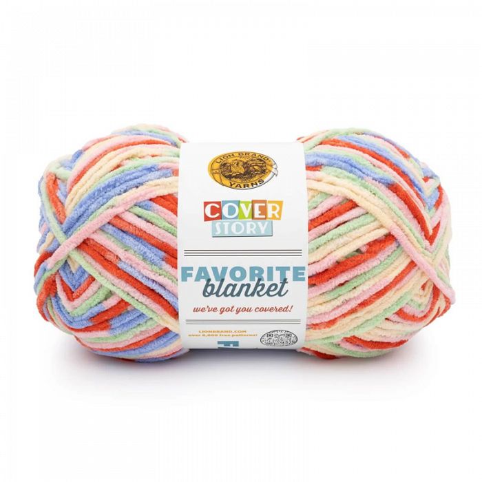 Lion Brand Yarn Cover Story Favorite Blanket Macarons - Small batch arriving in early November. Reserve your favorite yarn by ordering today.