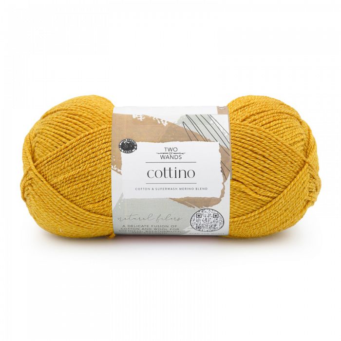 Lion Brand Yarn Cottino TURMERIC "Modern luxury made for every generation."
