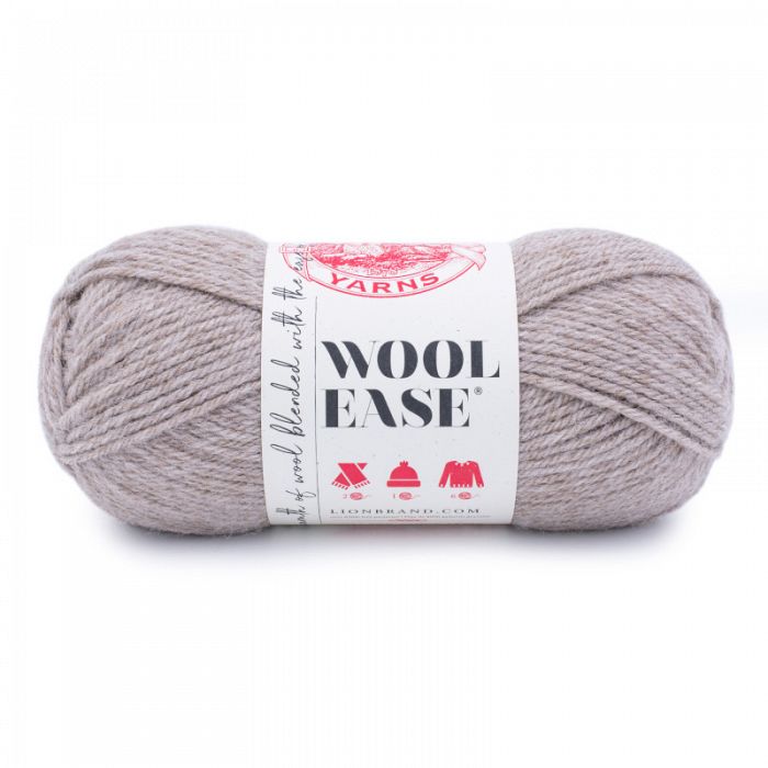 Lion Brand Yarn Wool Ease Oatmeal