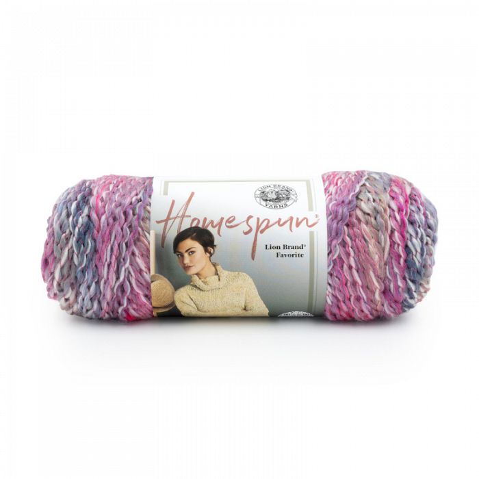 Lion Brand Yarn Homespun Mixed Berries