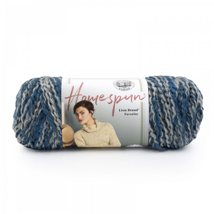 Lion Brand Yarn Homespun Blue Moon