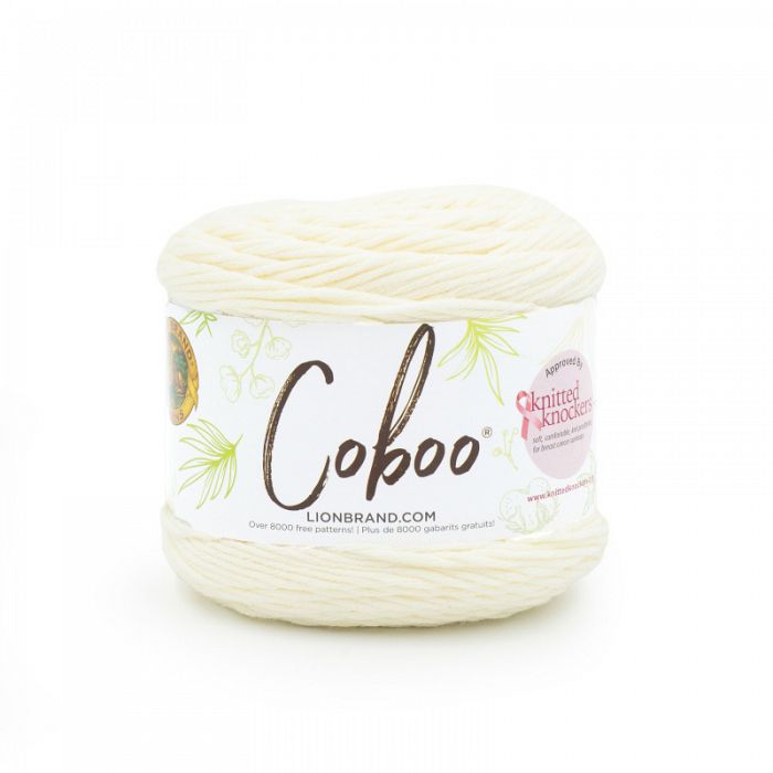 Lion Brand Yarn Coboo Vanilla Blossom