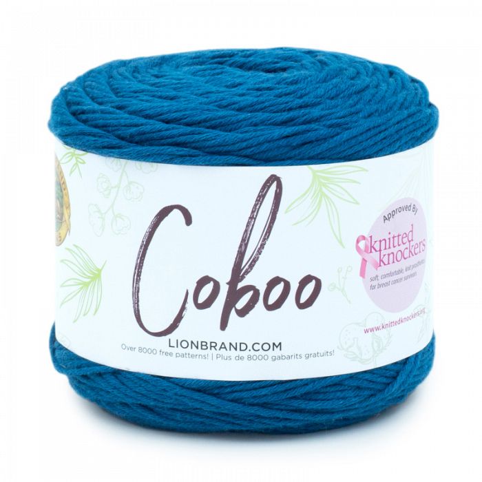 Lion Brand Yarn Coboo Steel Blue