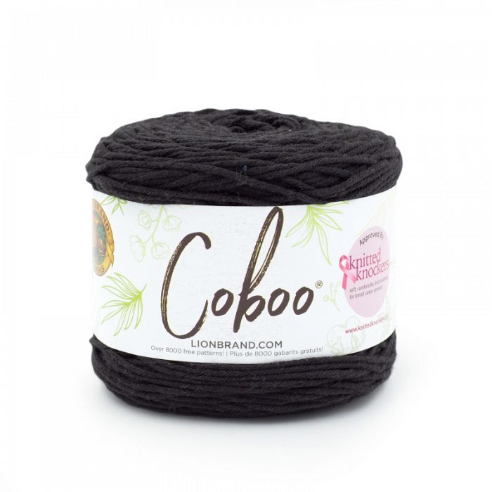 Lion Brand Yarn Coboo Coal