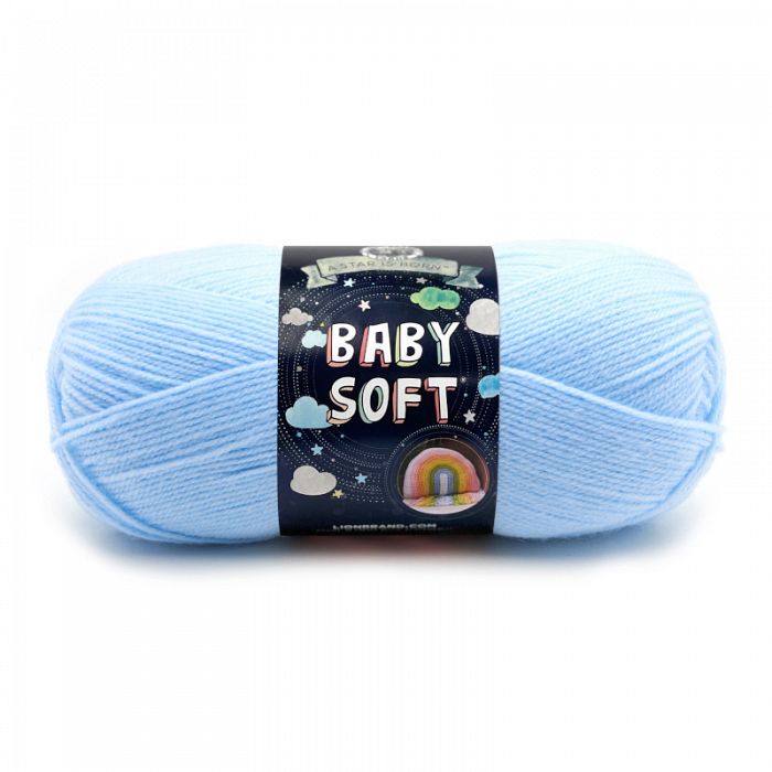 Lion Brand Yarn Baby Soft Little Boy Blue