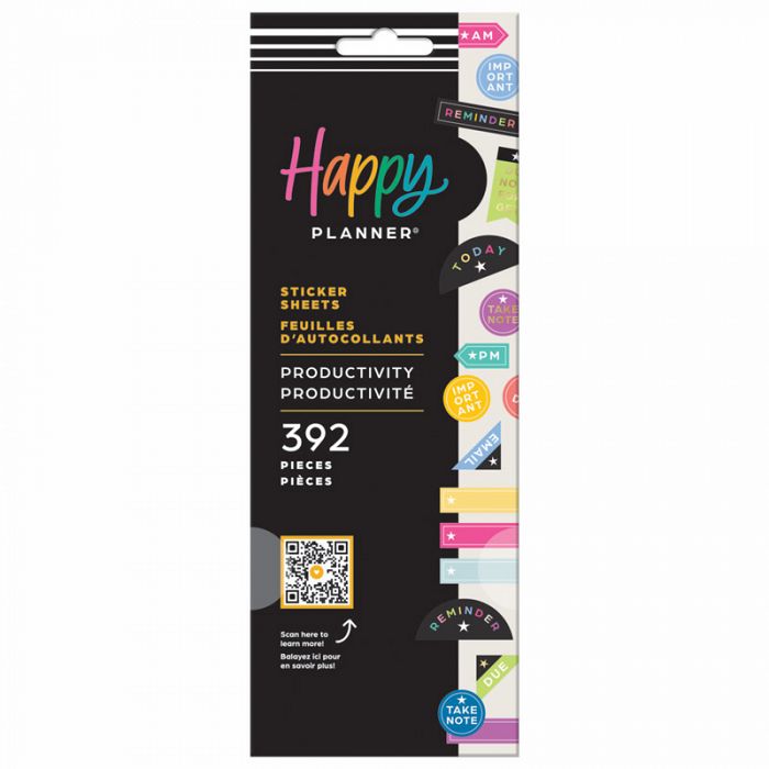 The Happy Planner Productivity 8 Sticker Sheets