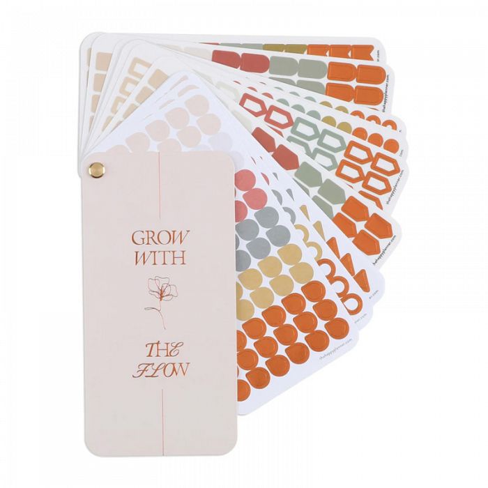 The Happy Planner Work and Life Ivy and Rose Sticker Fan Book