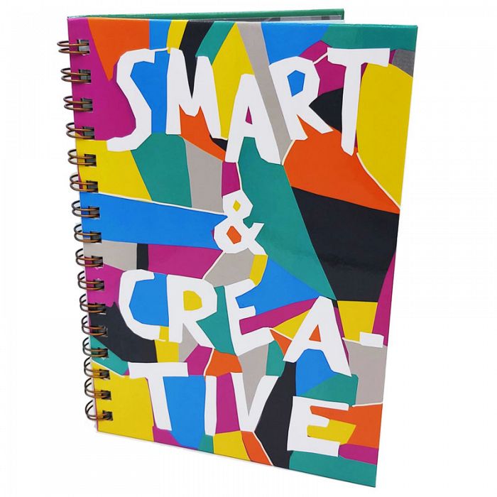 Smart Creative Printed Hardcover Spiral Notebook