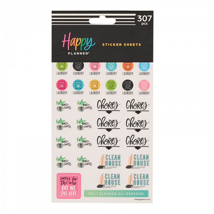 The Happy Planner 10 Sheet Everyday Sticker Value Pack