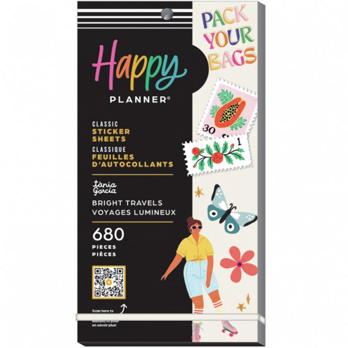 THP Bright Travels Classic 30 Sheet Sticker Value Pack **1 unit left in stock**