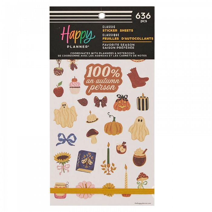 The Happy Planner THP Favorite Season 30 Sheet Sticker Value Pack