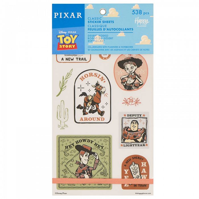 The Happy Planner Disney & Pixar Toy Story Desert Rodeo Classic Sticker Value Pack